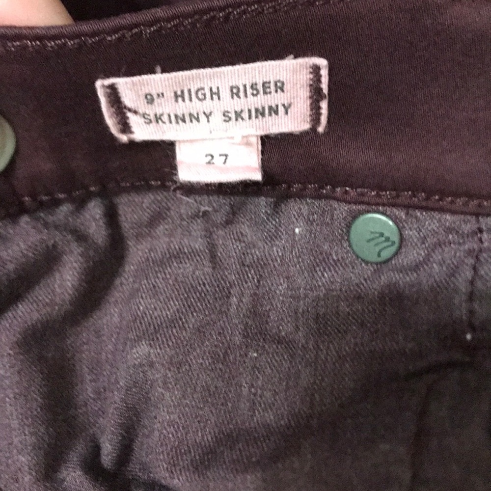 Madewell 9” High Riser Skinny Skinny Jeans - Picture 5 of 5
